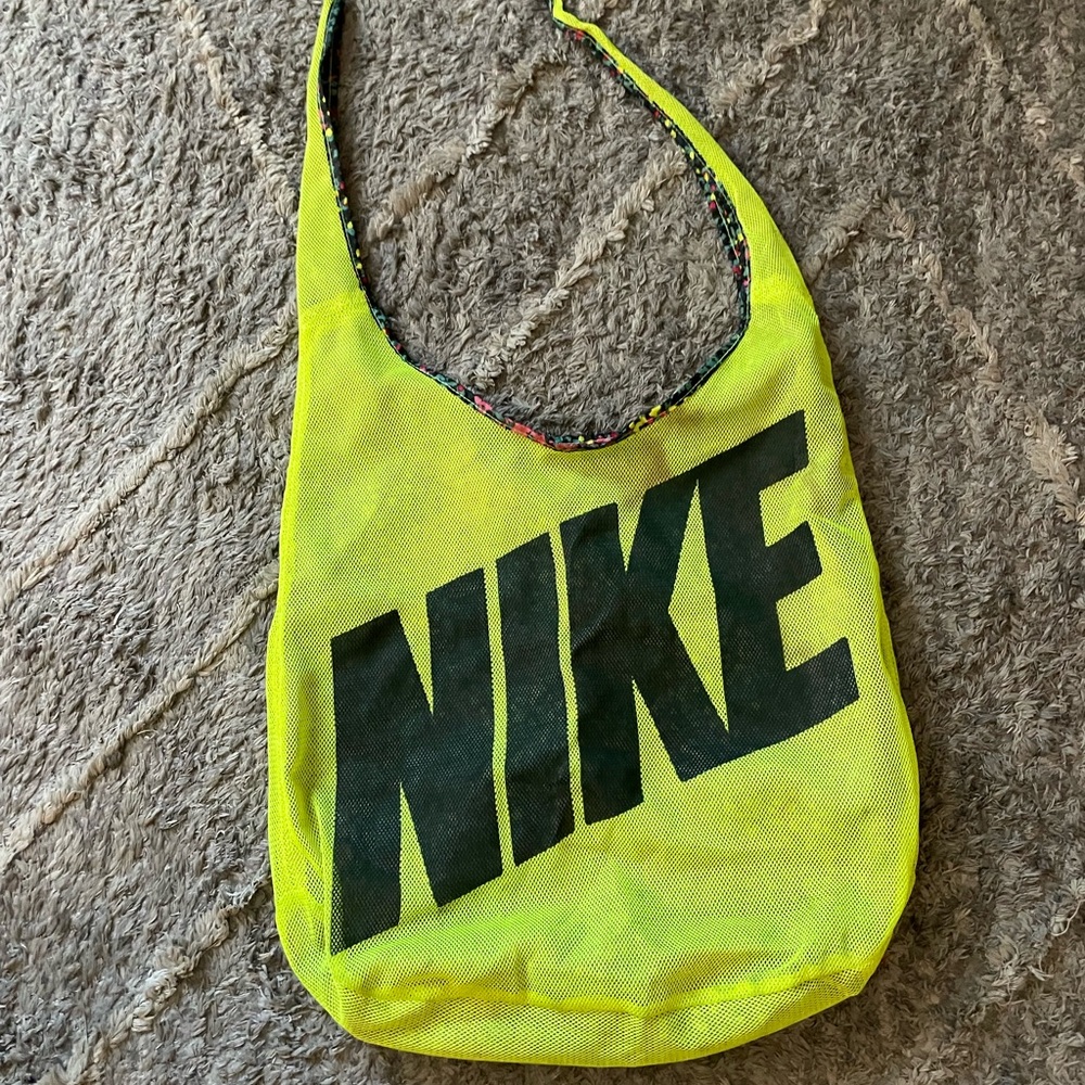 Reversible Nike tote/gym bag.